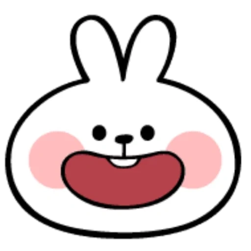 coniglietto, coniglio, coreano, spoiled rabbit, modello di coniglio carino