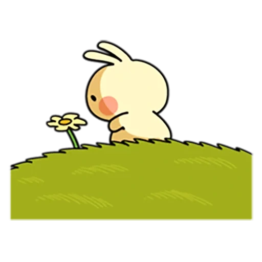lindo conejo 2, dibujo de conejo lindo, bonitas fotos de conejos, bonitos dibujos de conejos, conejo despojado patea a la chica