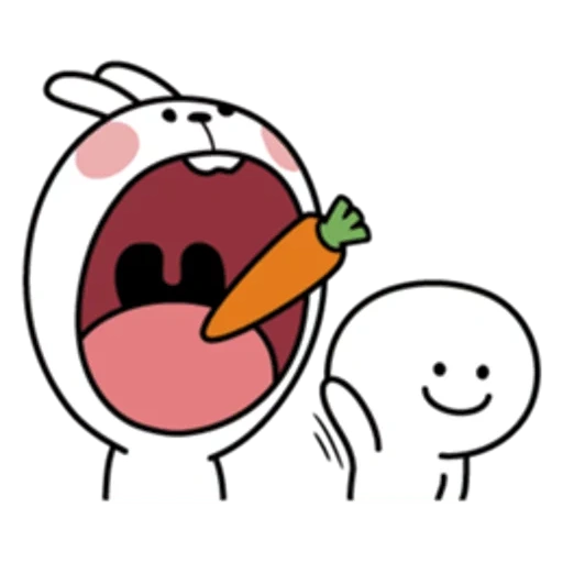 anime, funny stickers rabbit, for sketch cute, memes dear, sticker hidden