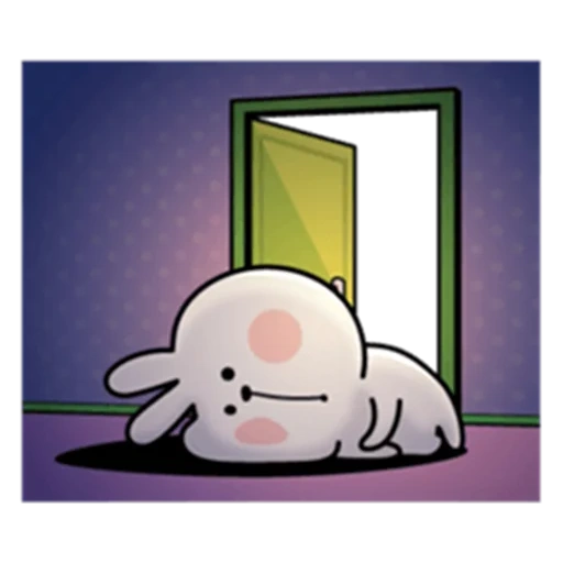 rabbit, darkness, dear rabbit, the drawings are cute, rabbit puppy japanese game of babies app store