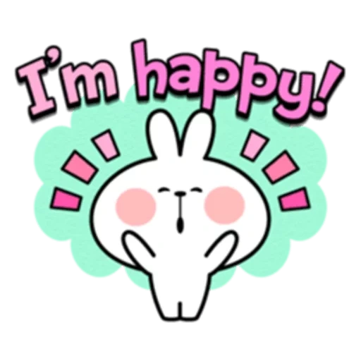 lapin, lapins pu, mignon lapin, happy rabbit, antistress head happy rabbit