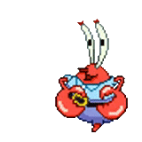 krabbs, sr krabbs, cangrejo bebé esponja, 1999 sr krabbs, bob esponja sr krabbs
