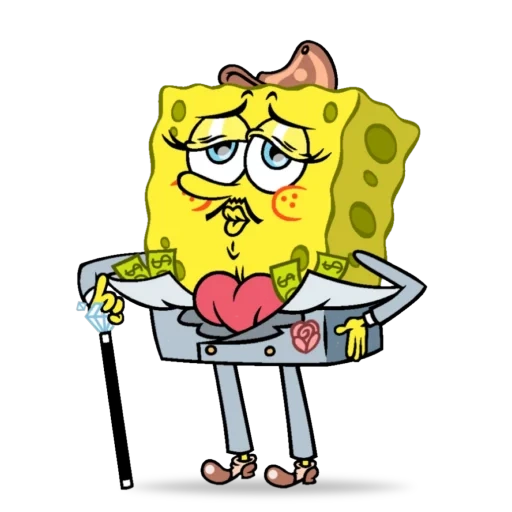 sponge bob, spongebob squarepants, spongebob dewasa, bangsawan spongebob, spongebob square pants
