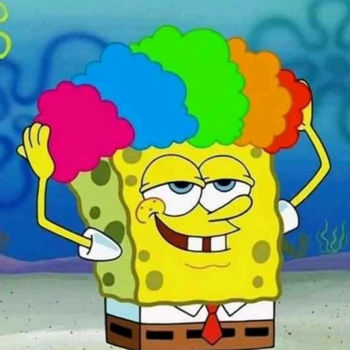 bob sponge, meme spongebob, gaya rambut spons bob, spons bob sponge bob, spongebob squarepants