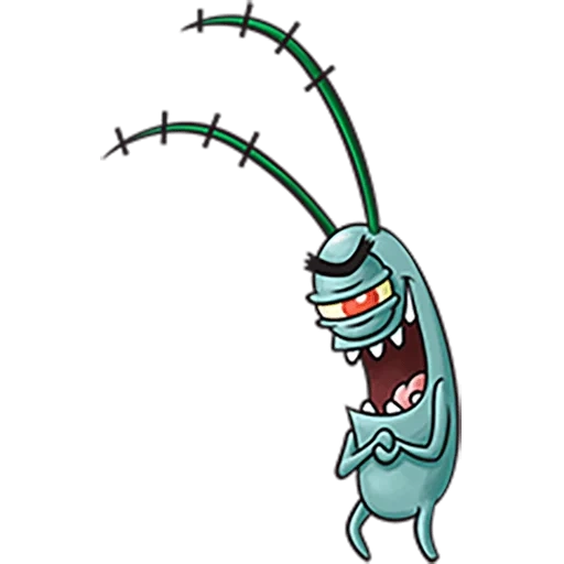 планктон спанч, губка боб планктон, планктон губки боба, планктон спанч боба, злой планктон спанч боба