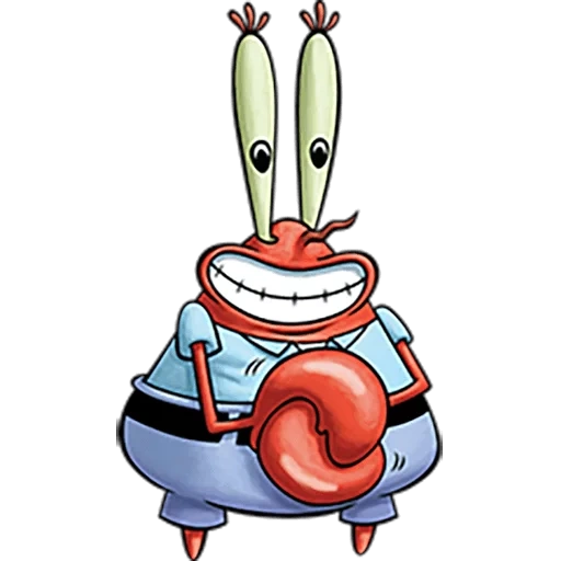 signor crabs, granchio spongebob, ritratto di mr crabs, mr crab spongebob, spongebob pantaloni quadrati mr granchio