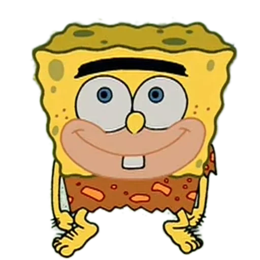 sponge wild bob, disegna una spugna di bob, sponge primitiva bob, spugna preistorica bob s, sponge bob square pants