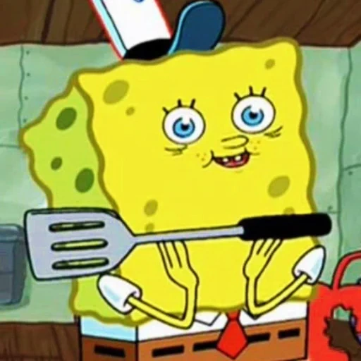 memang bob memang, memik sponge bob, sponge bob memes, bob spons yang keras kepala, spongebob squarepants