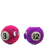 inventaris, bola lotere, bola biliar, bola nomor lotere, bola lotere dengan angka