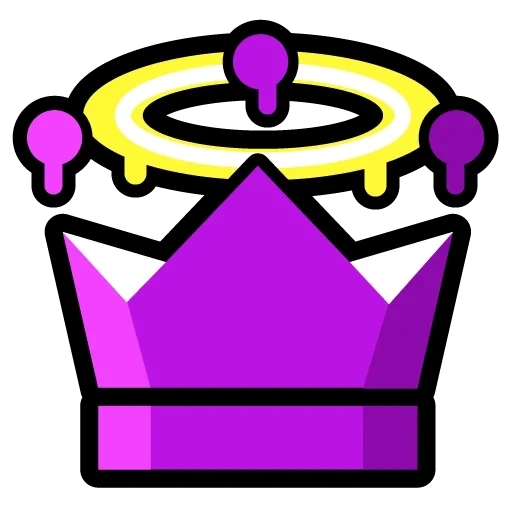 mahkota, logo, bintang berkelahi, ikon koronal