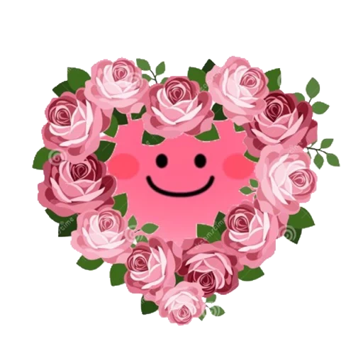 cuore di rosa, cuore di fiori, rose rosa, cuore di fiori, cornice fiore a forma di cuore