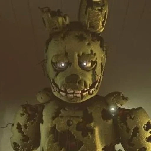 фнаф 3 спрингтрап, спрингтрап без маски, five nights at freddy's 3, пять ночей фредди 3 спрингтрап, five nights at freddy's спрингтрап