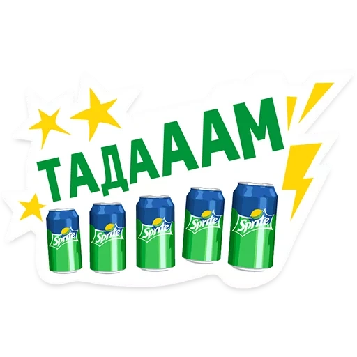 adesivo de spray, adesivos para whatsapp, adesivos de telegramas, adesivos, sprite