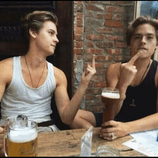 the brothers are, sund dylan cole, cole is funny, cole sprouse riverdale, cole sund dylan sun