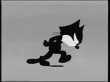 cat félix, tarjeta de gato felix gif, félix bandy cat, animación del gato felix, cat félix caricature 1919