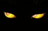 les yeux de kot, les yeux d'un chat, les yeux jaunes, yeux jaunes dans l'obscurité, ténèbres de jaune