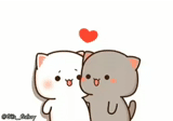 lindos dibujos, lindos dibujos de kawaii, lindos dibujos de gatos, dibujos de lindos gatos, kawaii gatos una pareja