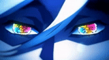 аниме, 4 k anime, красивые глаза аниме, demon slayer season 2, kimetsu no yaiba kokushibo человек