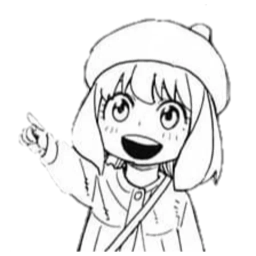 bild, anime zeichnungen, anime charaktere, der süße anime mit einem bleistift, anime mädchen mit bleistift