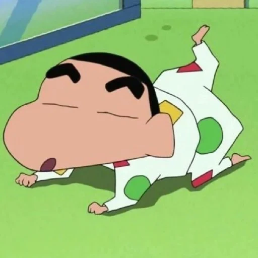 аниме, син-тян, shin chan, meme face, crayon shinchan omega lan