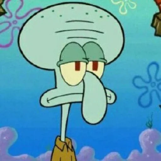 squidward, le maléfique squidward, swedward face, sponge bob squidward, fèves éponges