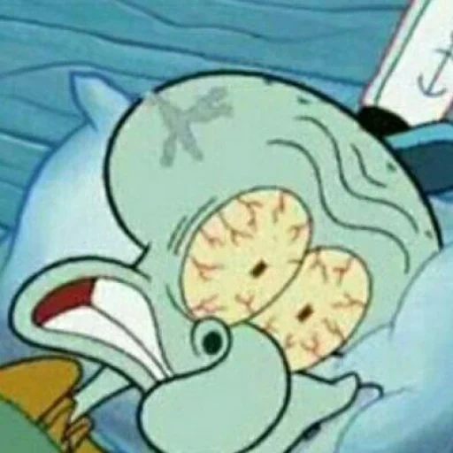 squidward, squidward, squidward dort, sleeping swidward, squidward ivan agapov