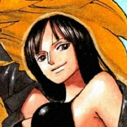 robin, van pies, nico robin, mujer de animación, manga de nicole robin