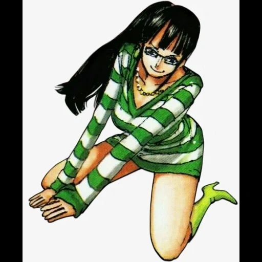 nico robin, anime girl, cartoon characters, girl cartoon character, van peasstrong world robin