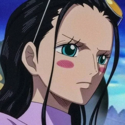 van pease, nico robin, nico robin, robin animation, one piece nico robin