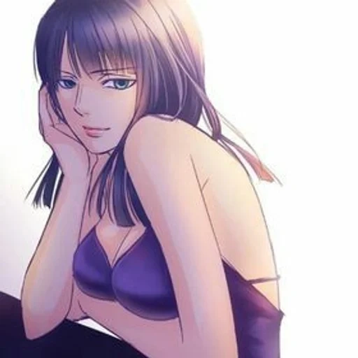 hinata hyuga, robin van pis, hinata hyuuga art, anime hinata hyuuga, one pezzo nico robin