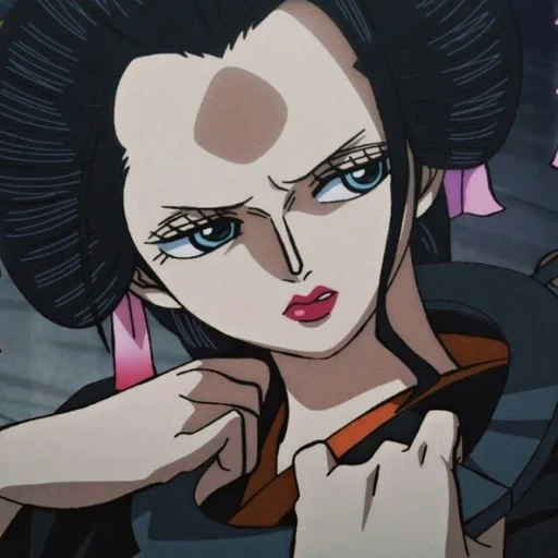 un pezzo, oniwabanshu, personaggi anime, manga di nico robin, black maria one piece