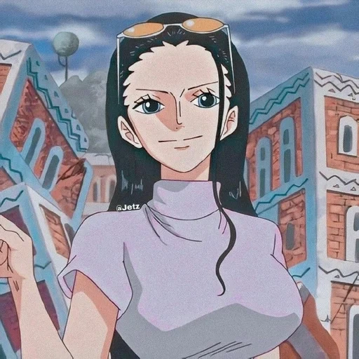 van pease, robin animation, one piece robin, nico robin poneglyph, girl cartoon character