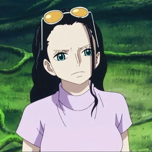 anime, van pease, nico robin, robin animation, cartoon character