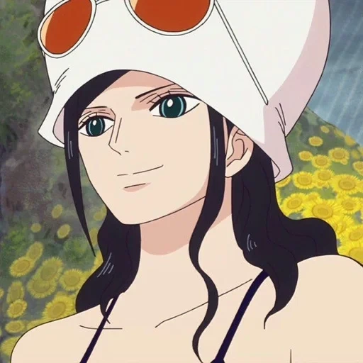 van pies, nico robin, niko robin icons, niko robin dressrosa, niko robin one piece