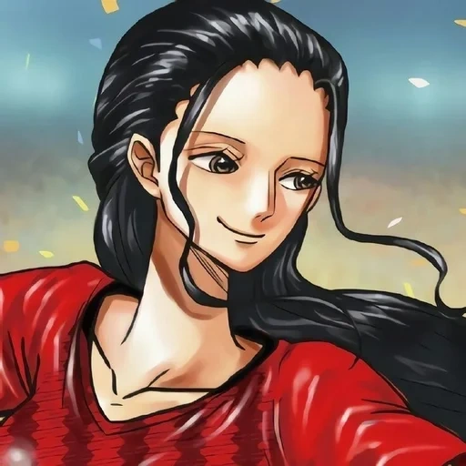 chica, nico robin, boa hancock, hancock van pies, boa hancock animación