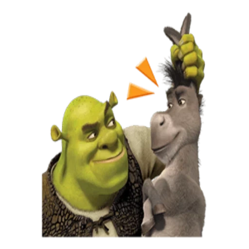 shrek, shrek shrek, donkey shrek, shrek heroes, shrek with a white background