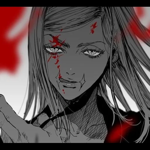 art manga, anime art, anime girls, drawings of anime girls, anime angel of bloodshed