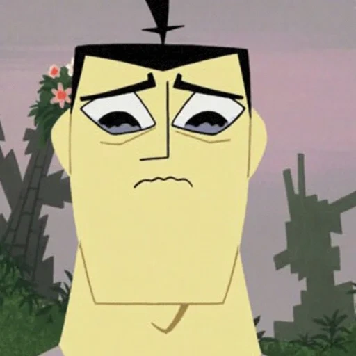 samurai jack, samurai jack memes, samurai jack season 1, samurai jack is sad, samurai jack character