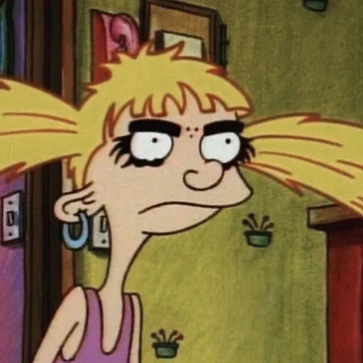 helga, hey arnold, helga pataki, hey arnold helga, helga ay arnold