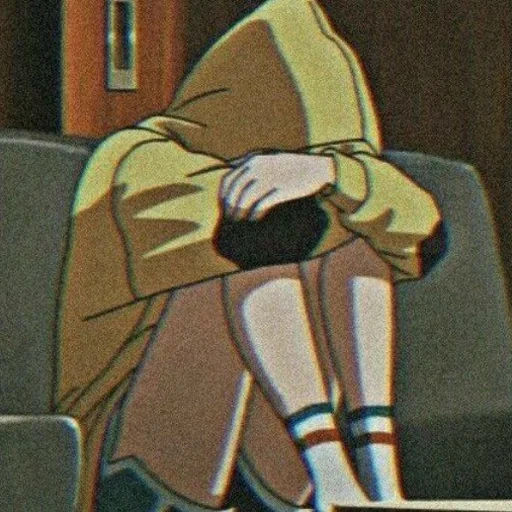 rozanova, dibujos de anime tristados, anime triste, llorar en, wonder egg