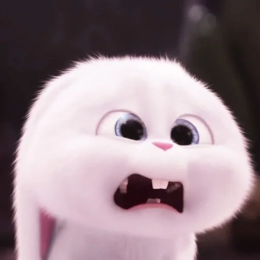 boule de neige de lapin, boule de neige dernière vie des animaux de compagnie, vie secrète des animaux de compagnie 2 boule de neige, dernière vie des animaux de compagnie rabbit snowball, secret life of pets 2 rabbit snowball