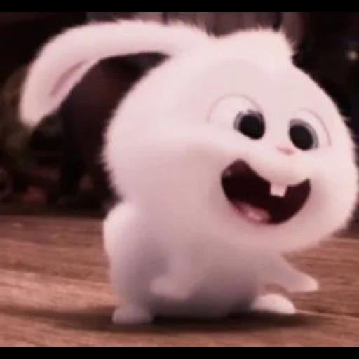 bola de neve de coelho, vida secreta do coelho, vestido de bola de neve de coelho, vida secreta do fluxo de neve de coelho, little life of pets rabbit