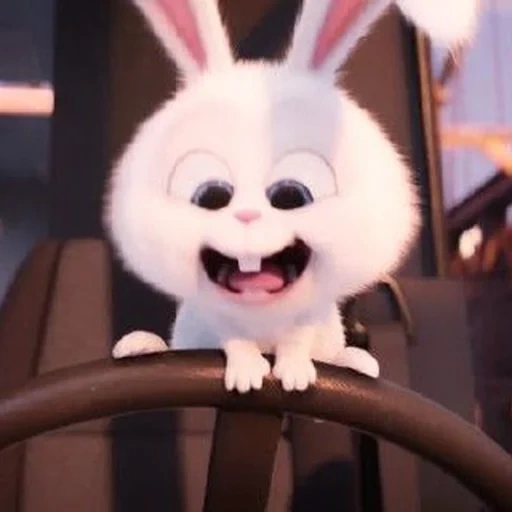 snowball di coniglio, la vita segreta degli animali domestici, secret life home rabbit snowball, little life of pets rabbit, rabbit snowball last life of pets 1