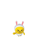 un giocattolo, giocattoli, coniglio del viso, bunny giapponese, hare kakao talk toy