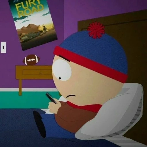 humano, marcha de stan, parque del sur, cartman stan, stan's room south park