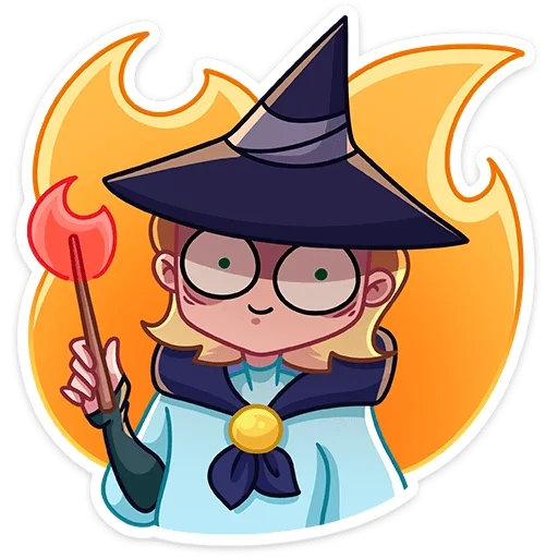 little witch, die hexe anime, halloween zauberer cartoon, die akademie der hexen von lott, academy of witches anime lotte