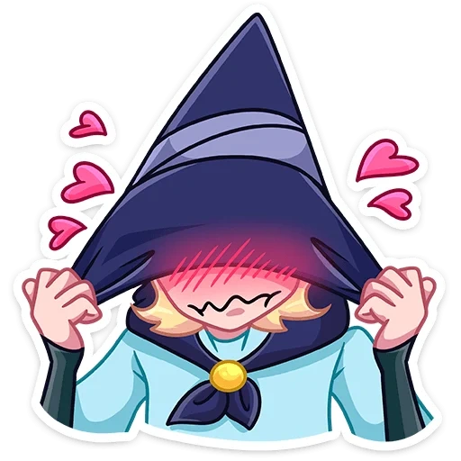 violet, witch, cute witch, lucky star konata chibi