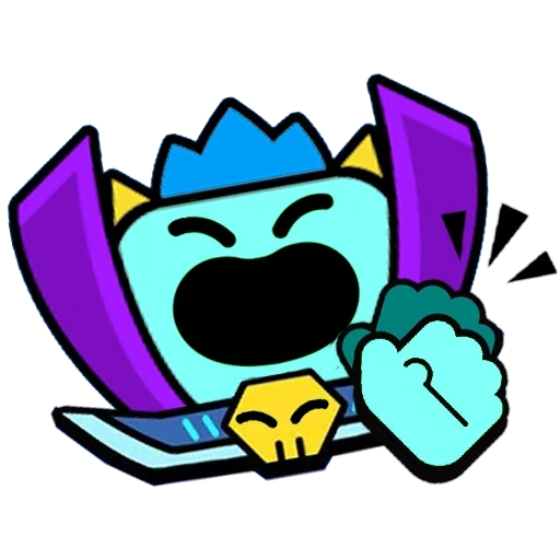 animation, on braval star, lord spike ping, needle nail, brawl stars pins