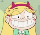 star against strength, the butterfly star, star butterfly laughs, star princess of evil power, sad butterfly star