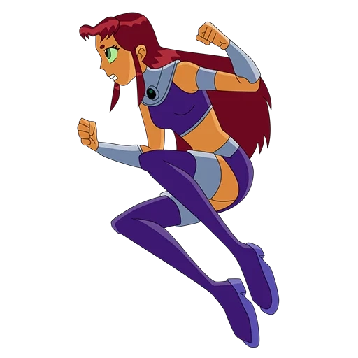 starfire, star faier 2003, starfire titan, star faire young titans, starfire titan 2003